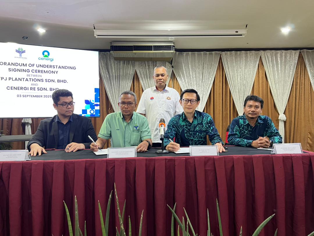 MoU Between YPJ Plantations Sdn Bhd and Cenergi RE Sdn Bhd
